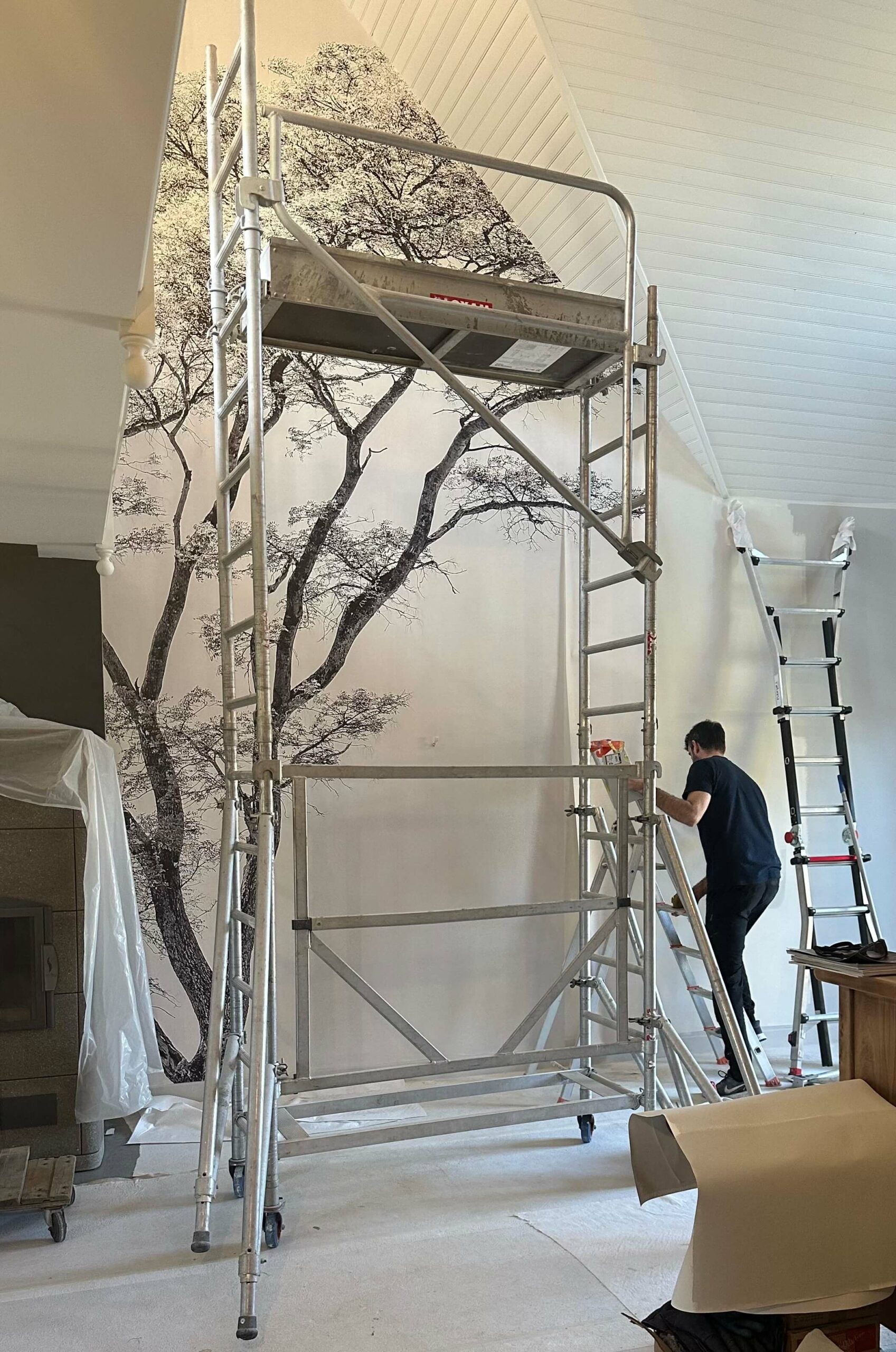prestation sol, peinture et pose de revêtement mural 8